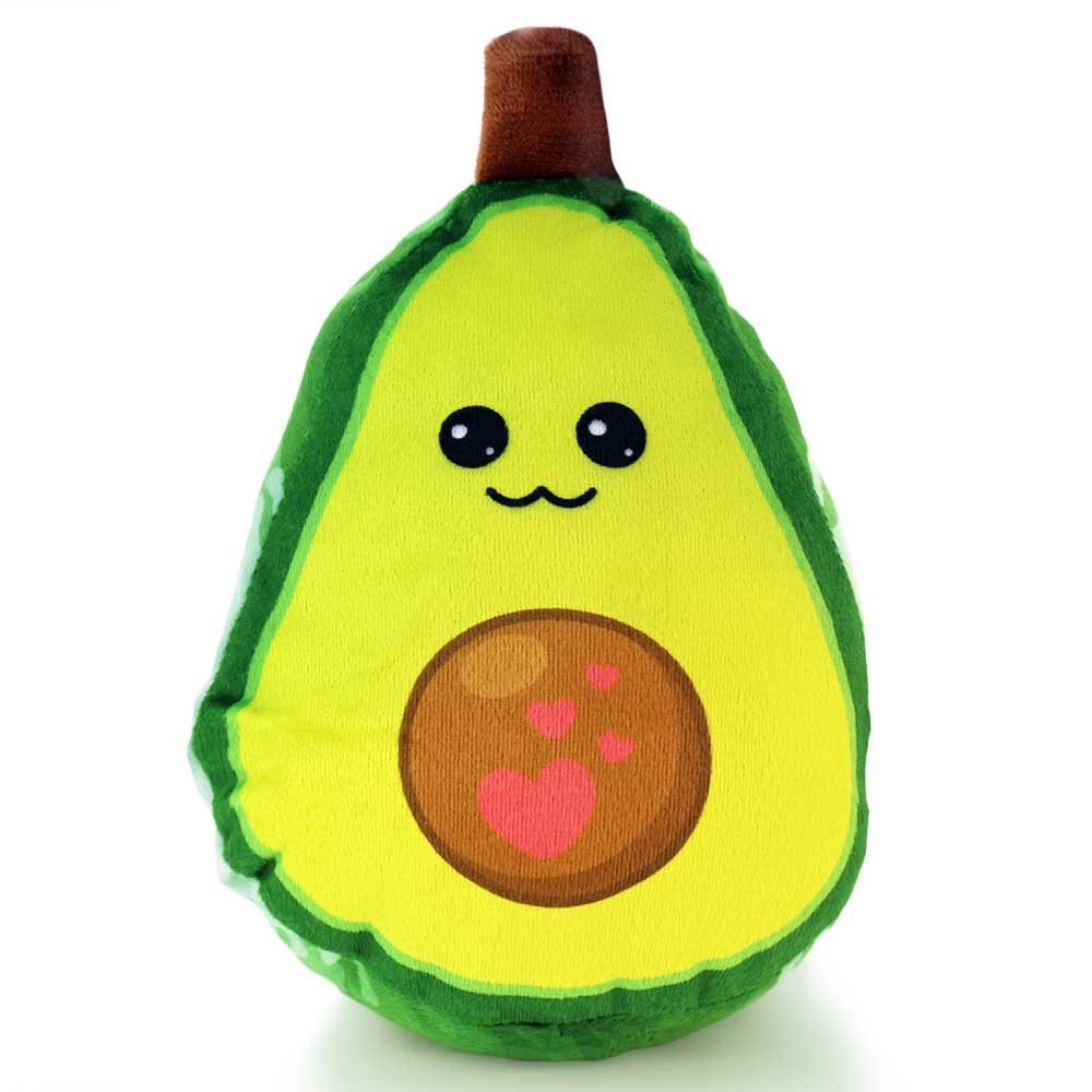 Landahl & Baumann Kuscheltier Friedliche Avocado als Kuscheltierkissen - ca. 17 cm (1-St)
