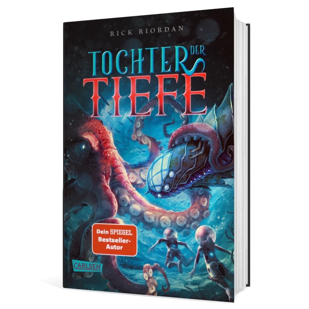 Tochter der Tiefe / Rick Riordan, Fantasy meets Science Fiction - Tiefsee-Abenteuer ab 12 Jahren über die letzte Erbin von Kapitän Nemo