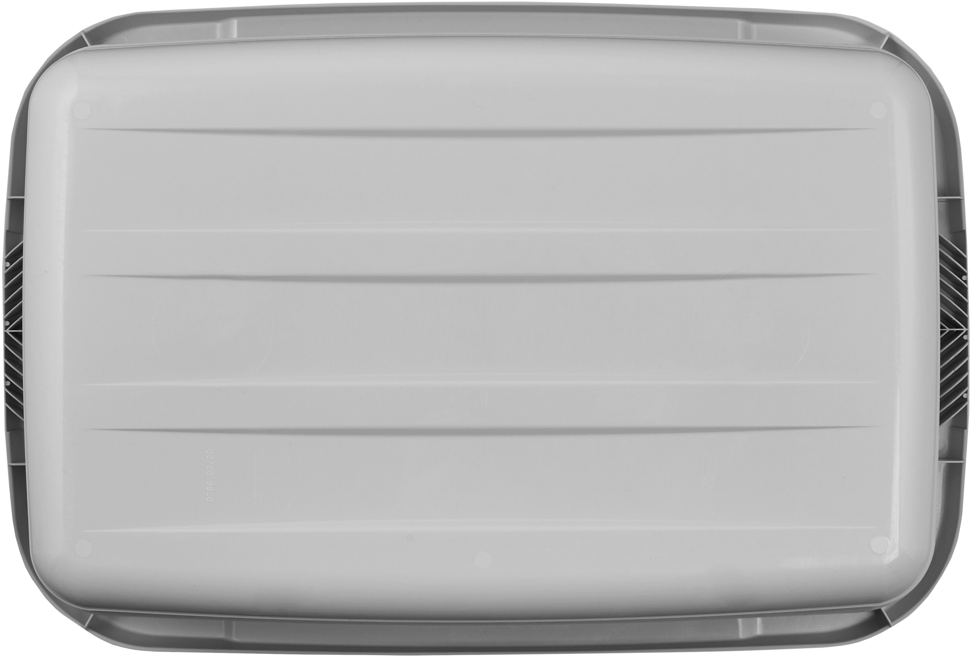 keeeper Wäschewanne aenna, 2er Set, 65 x 44 x 28 cm, 52 l (Set, 2 St), praktische Griffe, platzsparend ineinander nestbar