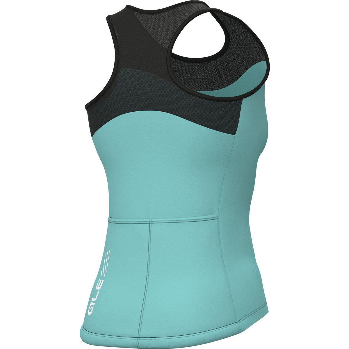 alé Radtrikot Color Block Stylisches Damen-Radtop mit UV-Schutz und reflektierenden Details für