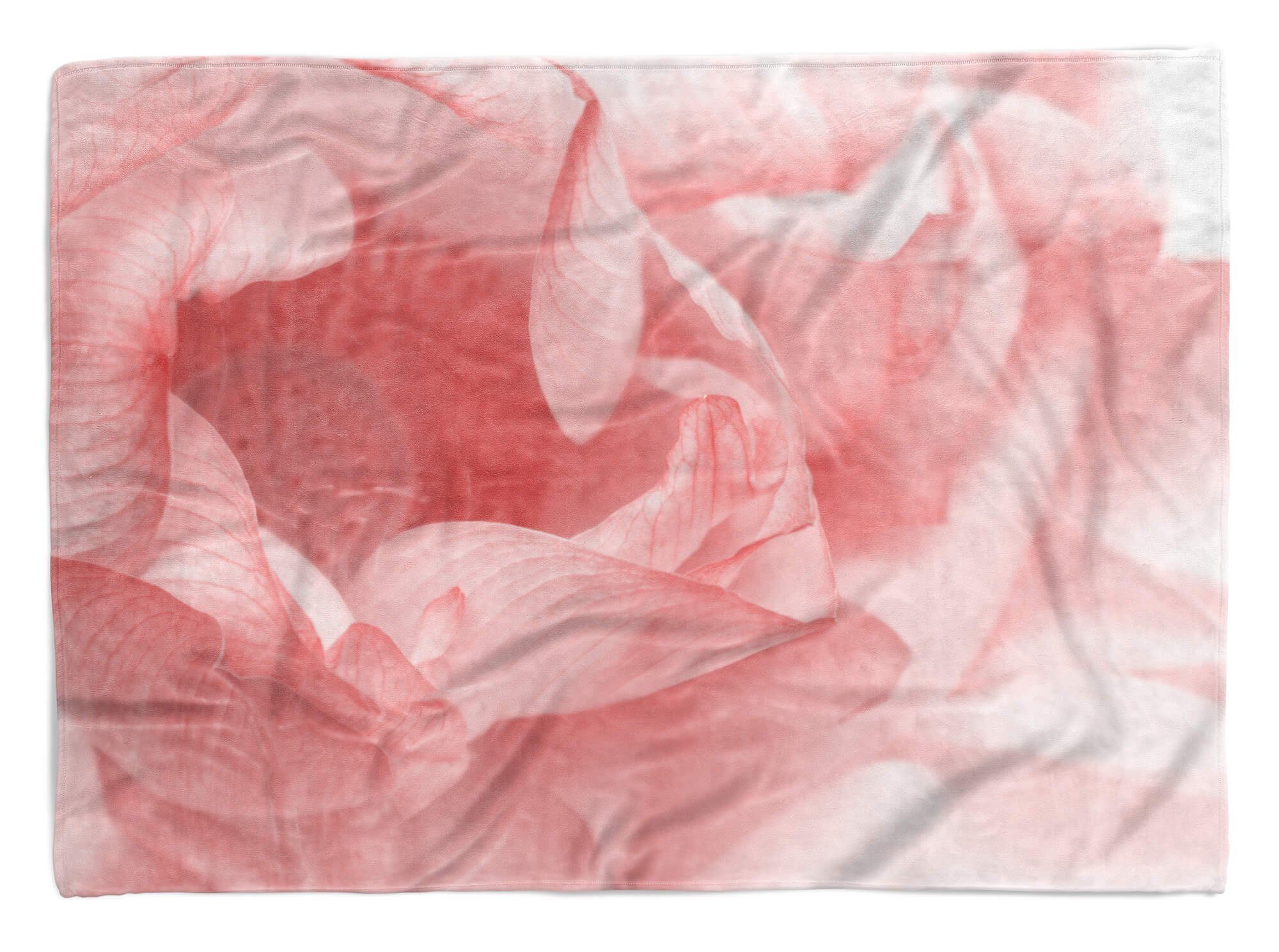 Sinus (1-St), Art Fotomotiv Baumwolle-Polyester-Mix Fotokunst Handtuch Makrofot, Handtücher Strandhandtuch Saunatuch Kuscheldecke mit Handtuch