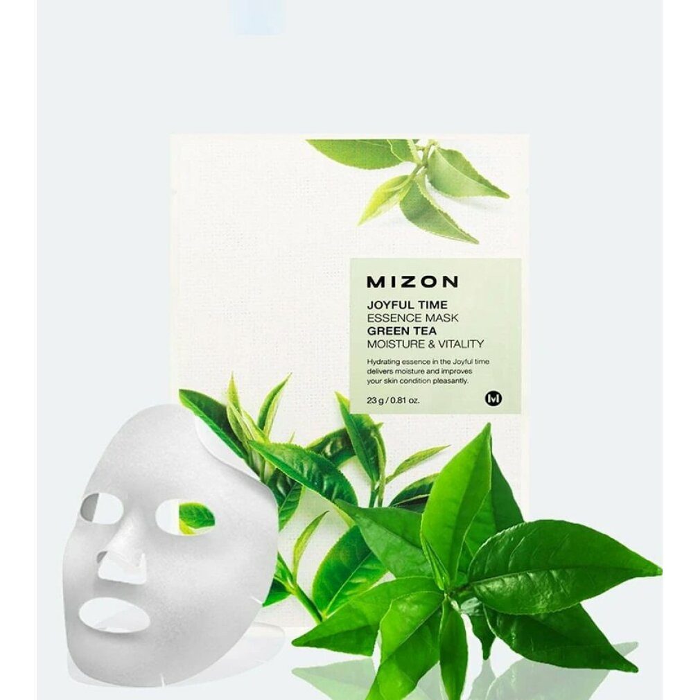 Mizon Körperpflegemittel Joyful Time Essence Maske Grüner Tee 23g