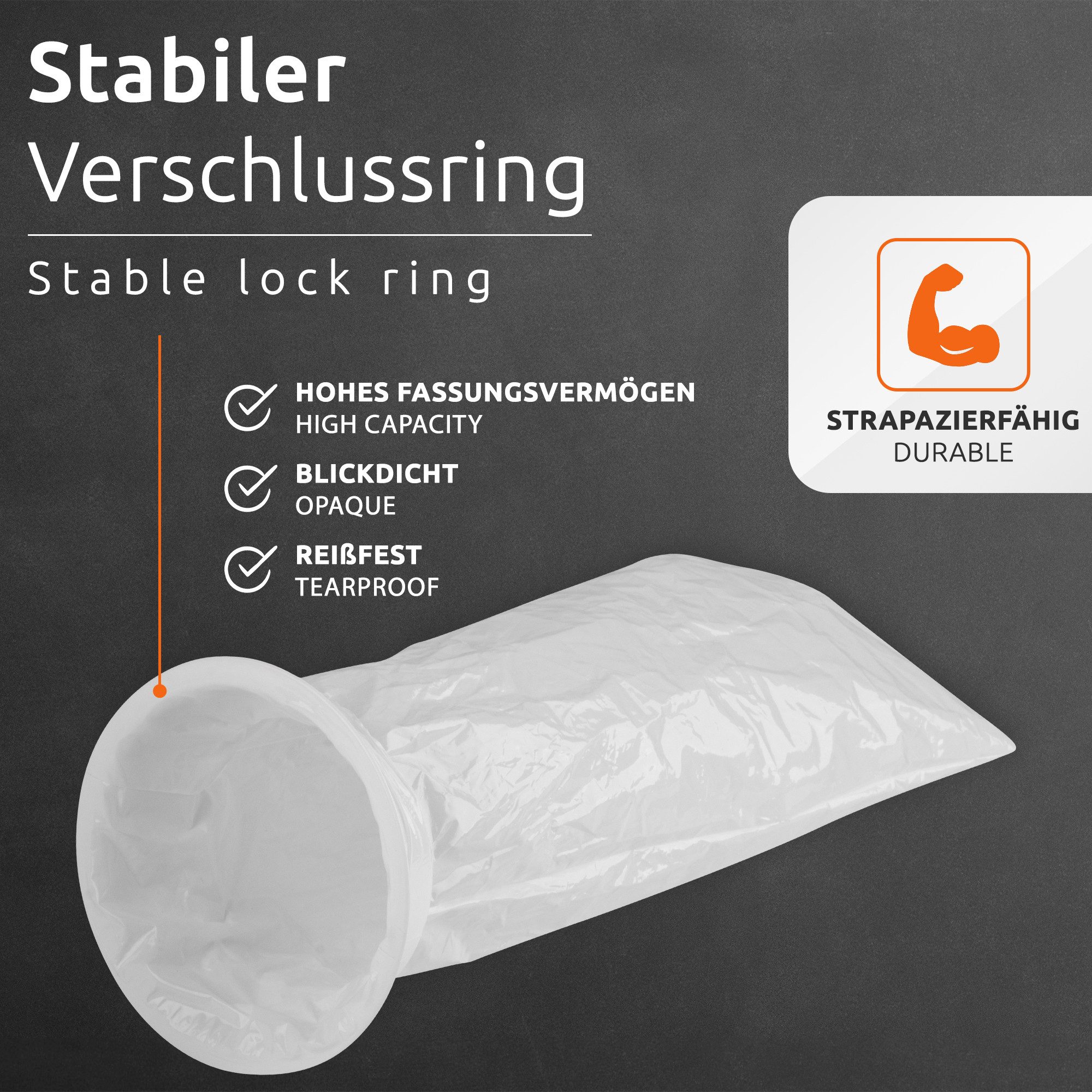 ECENCE Arzttasche Brechbeutel mit Ring 10x Spuckbeutel Auto (10-tlg)