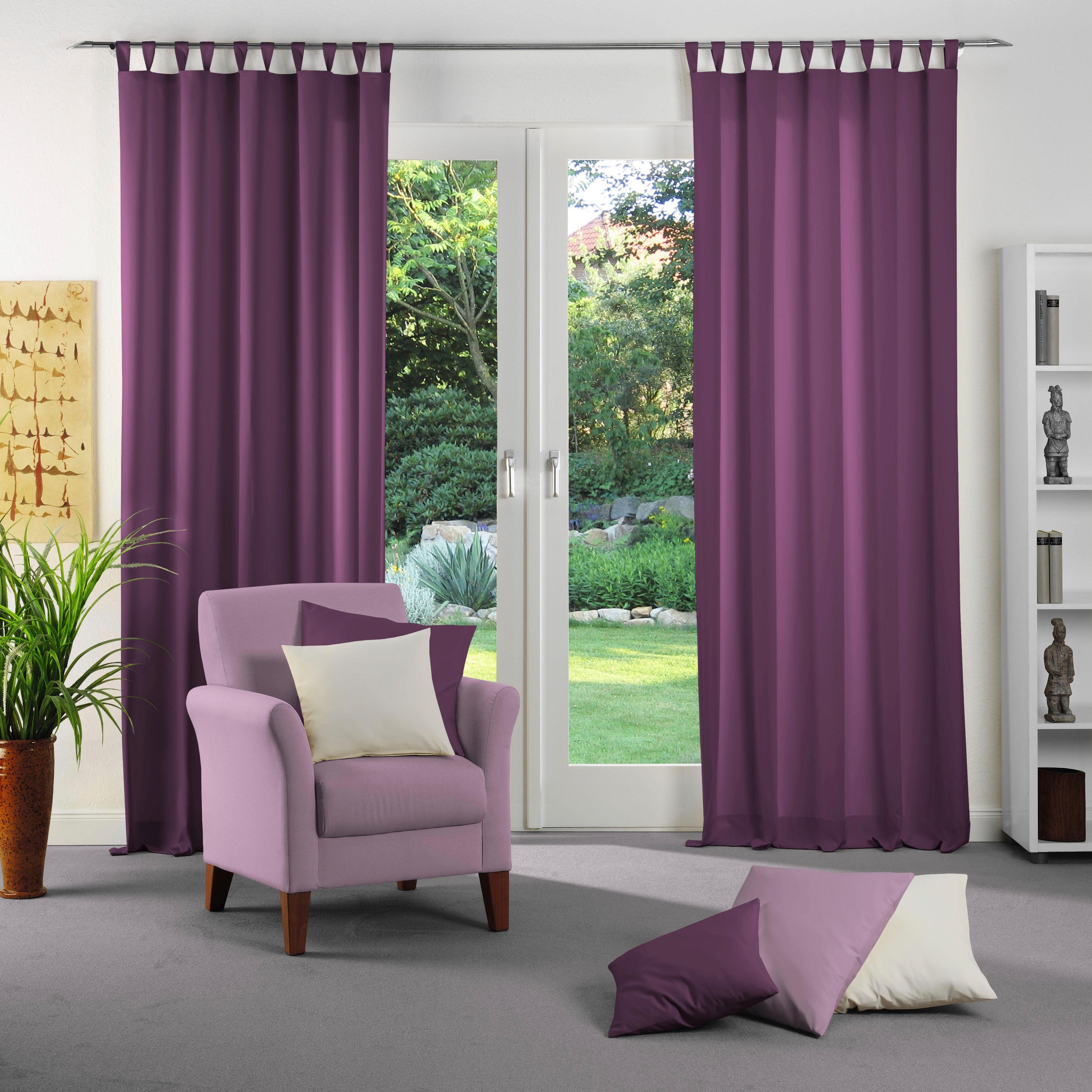 Wirth Vorhang "Newbury" Schlaufen 1 Stk. tlg. günstig online kaufen