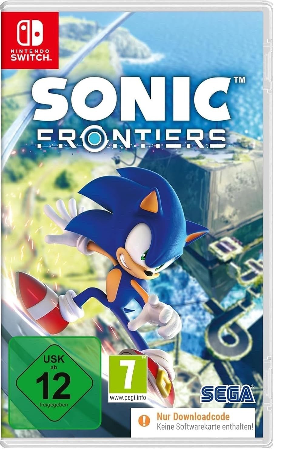 Sonic Frontiers - Nintendo Switch - Code in a Box (Code in a Box), Nintendo Switch