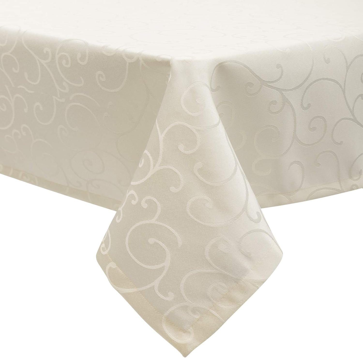 EUGAD Tischdecke (1-tlg), Damast Ornamente, mit günstig online kaufen