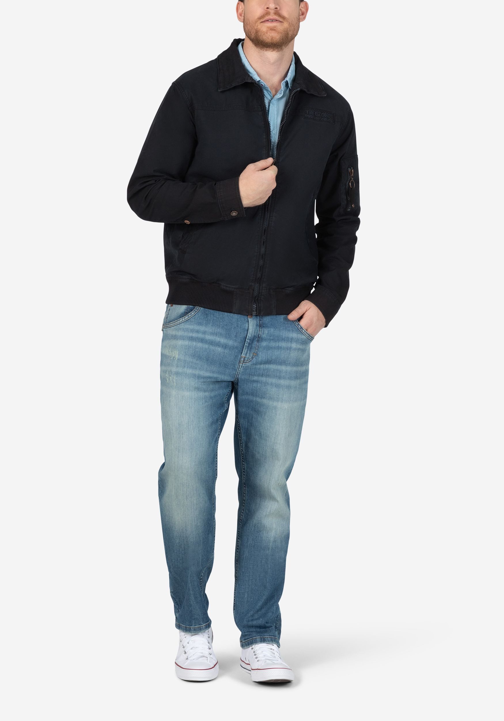 TIMEZONE Blouson Biker-Blouson mit Stretch-Twill Biker günstig online kaufen
