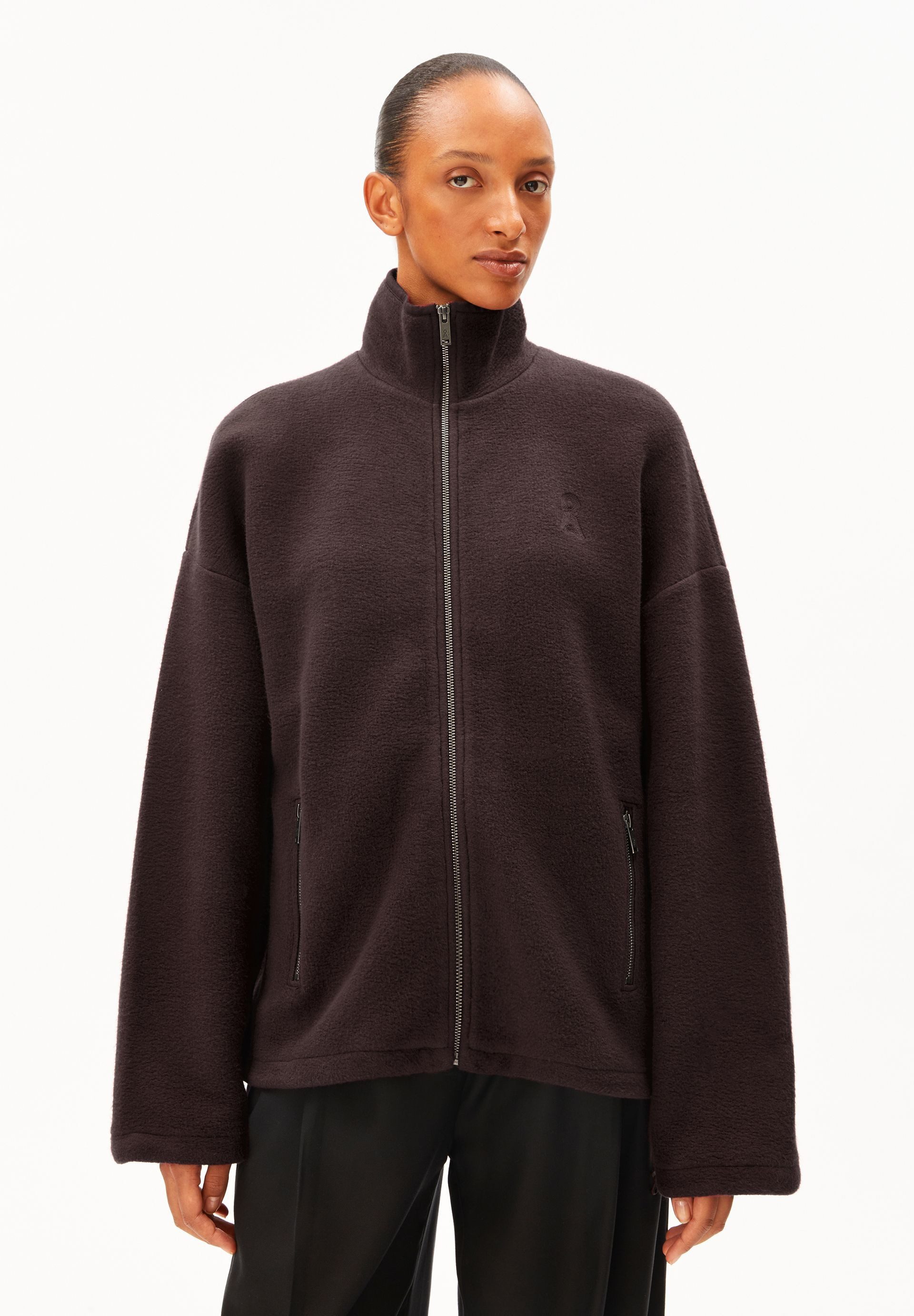 Armedangels Blouson COTTON FLEECE Jacke aus Bio-Baumwolle Oversized Fit