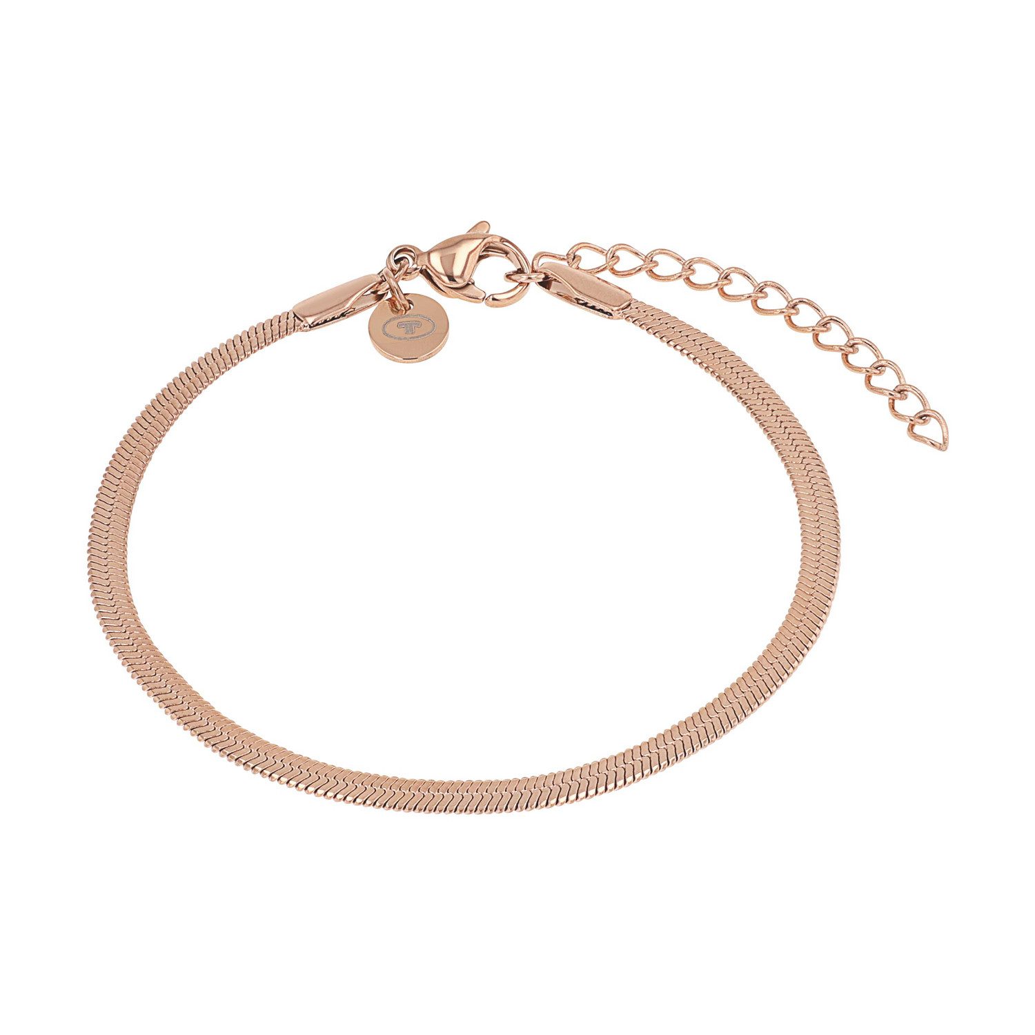 TOM TAILOR Armband Schmuck Geschenk Edelstahl Schlangenkettengliederung