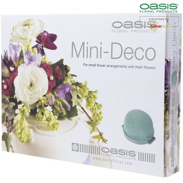 Oasis Schaumgummi OASIS® Mini Deco IDEAL - 3,5 x 5cm Ø - 12 St.
