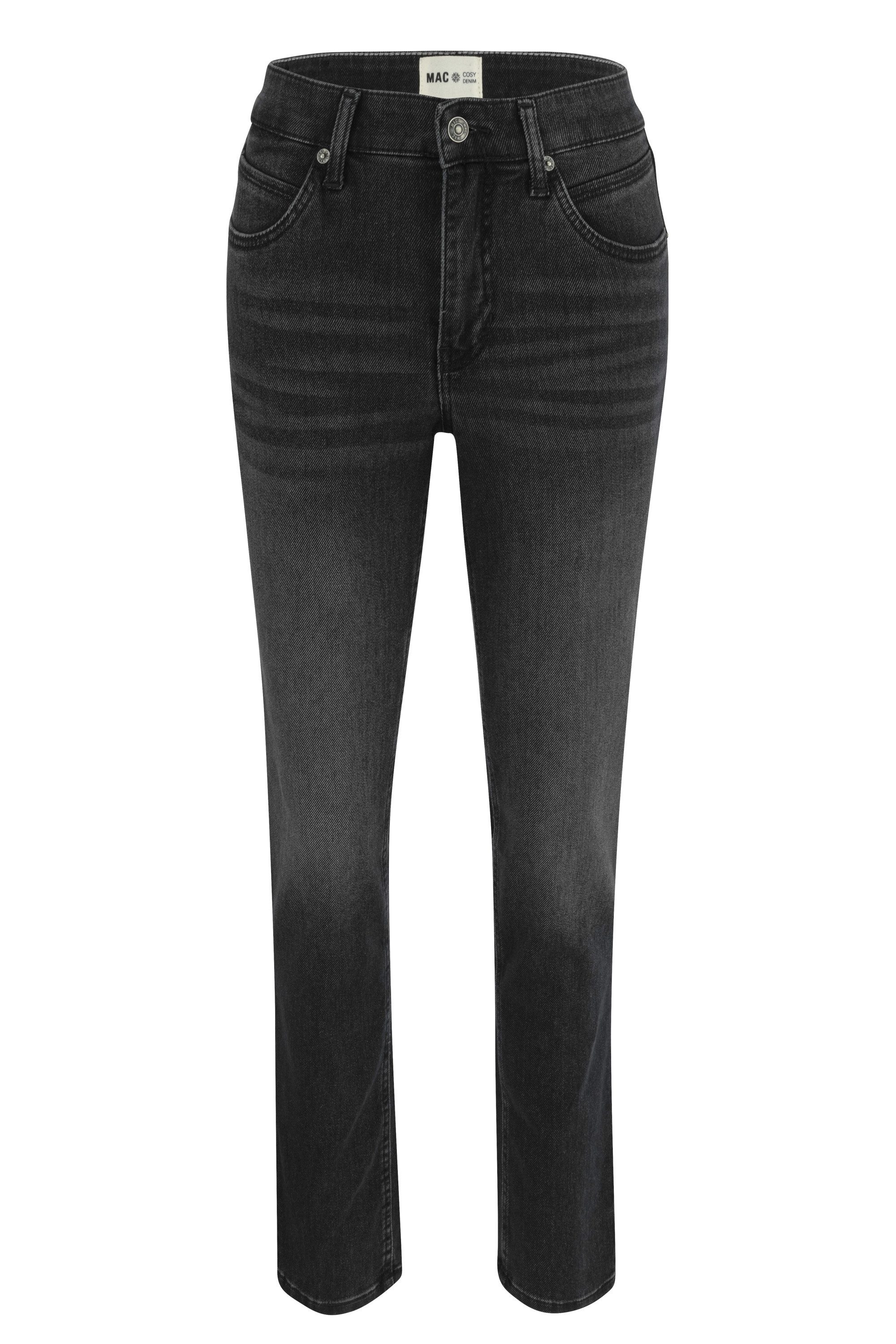 Stretch-Jeans MAC MELANIE black used wash 5040-90-0354 D994 - COSY DENIM