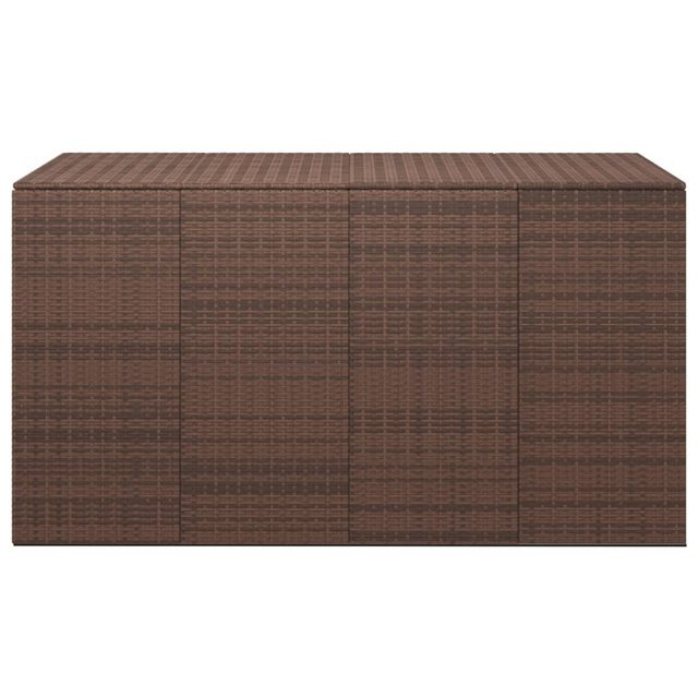 vidaXL Auflagenbox “Kissenbox Gartenbox Auflagen Kissen Truhe Polyrattan 194x100x103 cm Braun”