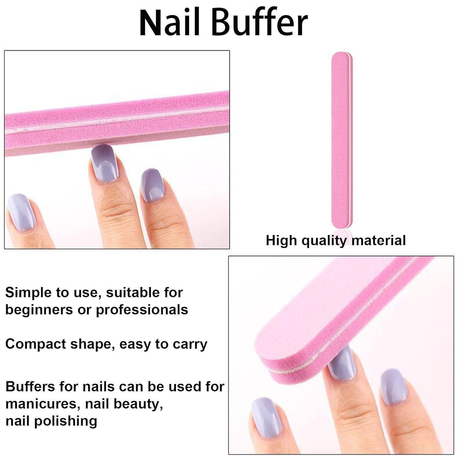 LuxusKollektion Kunstfingernägel Falsche Nägel 240 Stück Tips Set Rosa Kurz Short Gradient Baby Pink