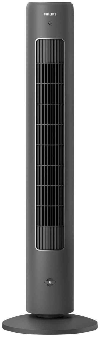 Philips Turmventilator CX5535/11, 3 Stufen, Höhe 105cm, inkl. Fernbedienung, geeignet als Aroma-Diffuser