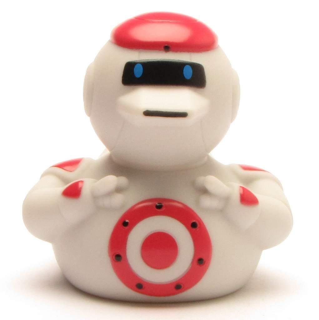 Spielzeug Badewannenspielzeug Lilalu Badespielzeug Quietscheente Roboter - Badeente
