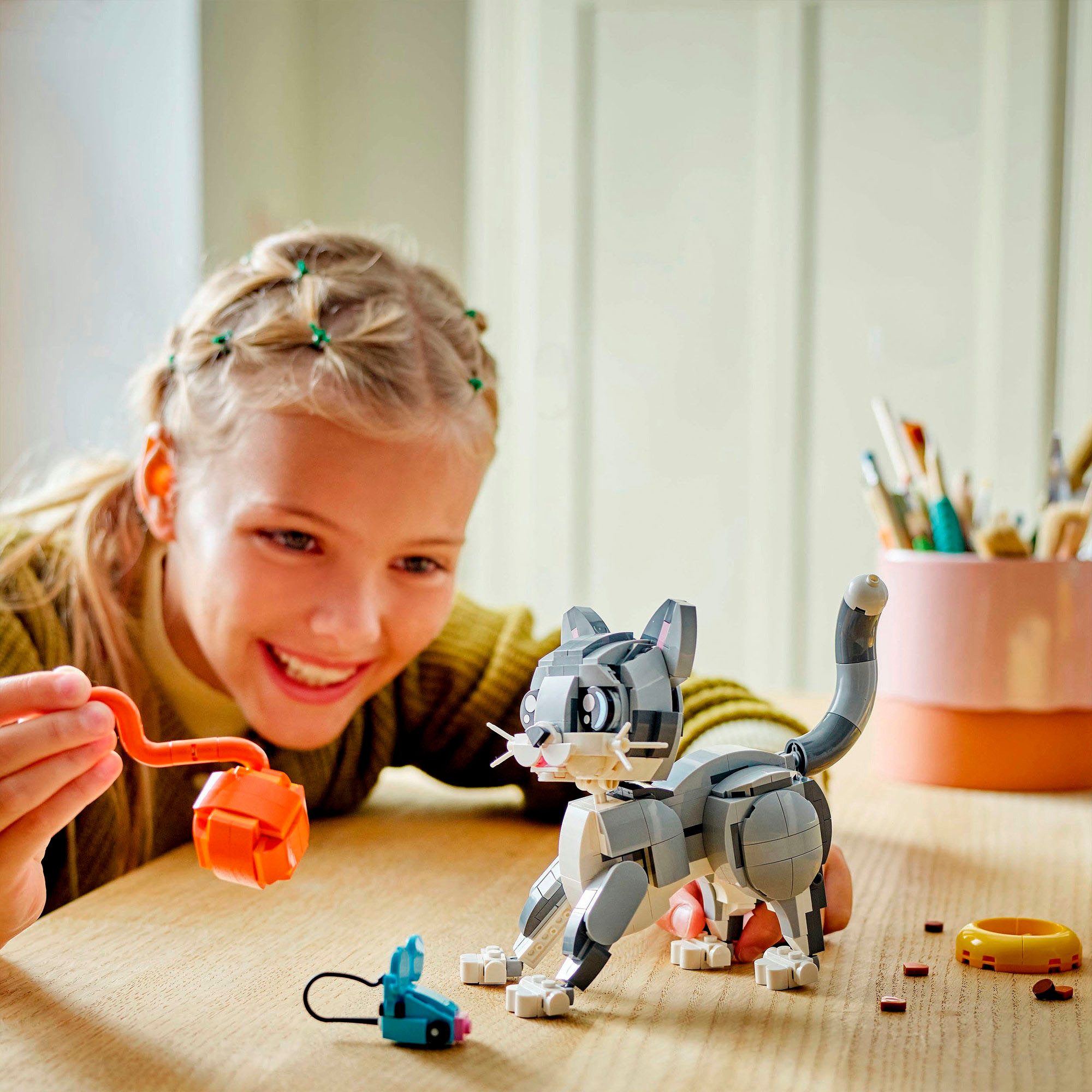 LEGO® Graue Katze (31163), LEGO Creator Konstruktionsspielsteine, (407 St), günstig online kaufen