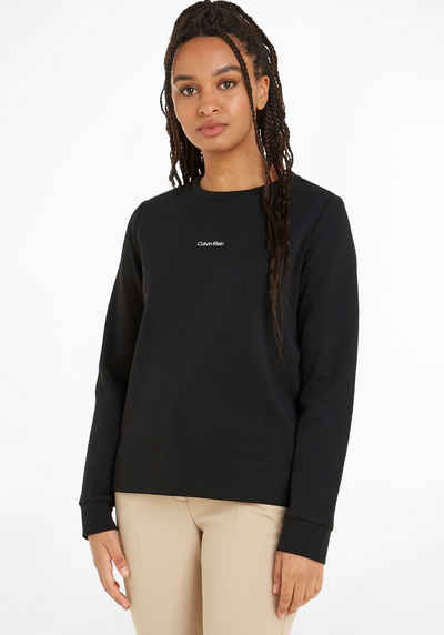 Calvin Klein Sweatshirt »MICRO LOGO ESS SWEATSHIRT« mit Rundhalsausschnitt