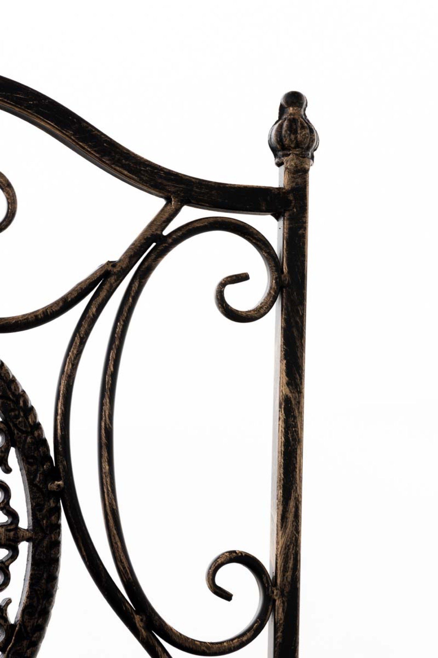 Balkon, handgefertigtem für Klappstuhl Sidan stabiler und (TxBxH): - x Metallstuhl Balkonstuhl, Gartenstuhl 91,5cm Terrasse TPFGarden x aus 42 Klappstuhl Maße Farbe: bronze Garten, Eisen, 49 St), 1 (Hochwertiger - -