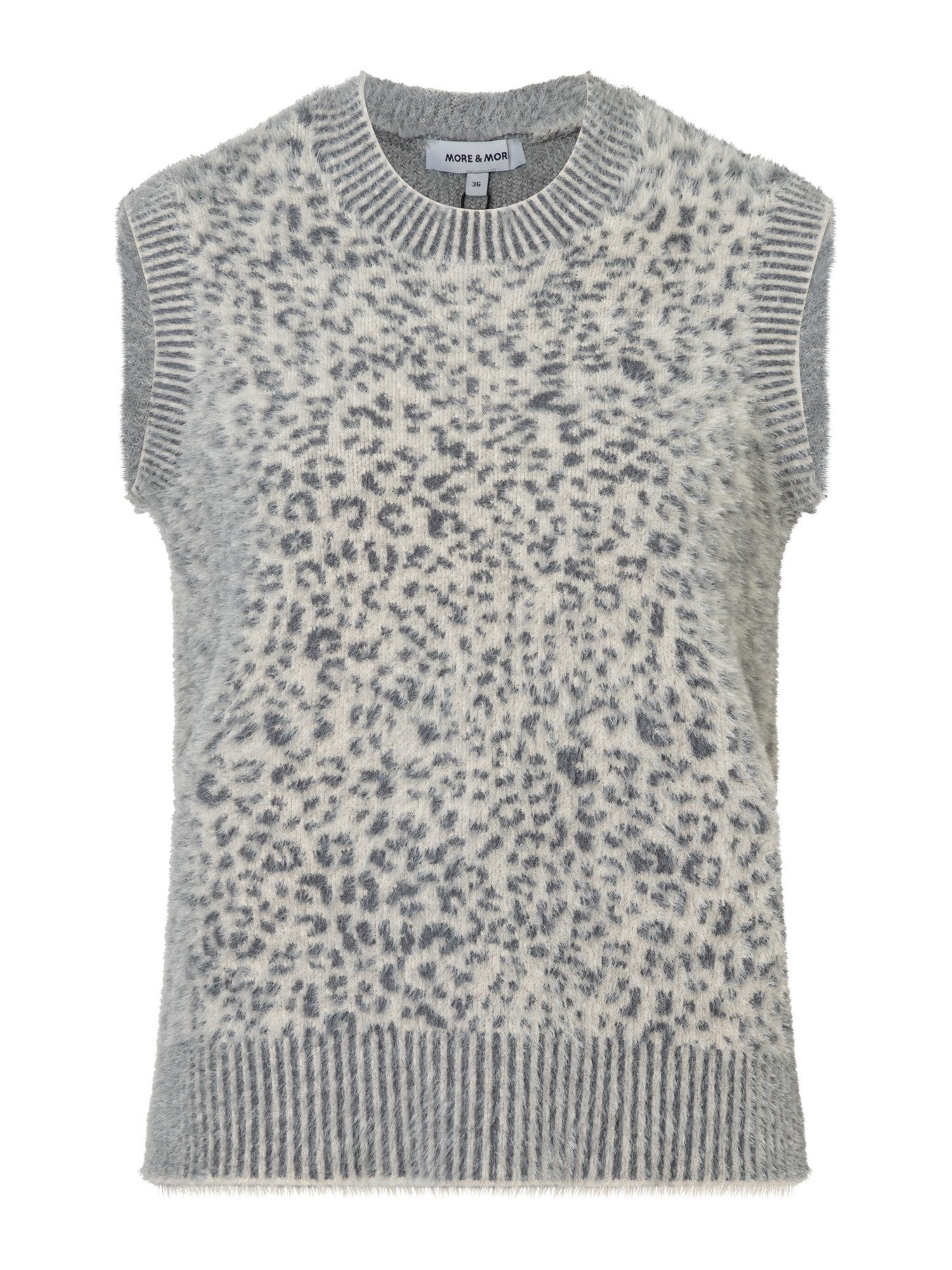 MORE&MORE Pullunder superflauschiger Leo-Pullunder günstig online kaufen