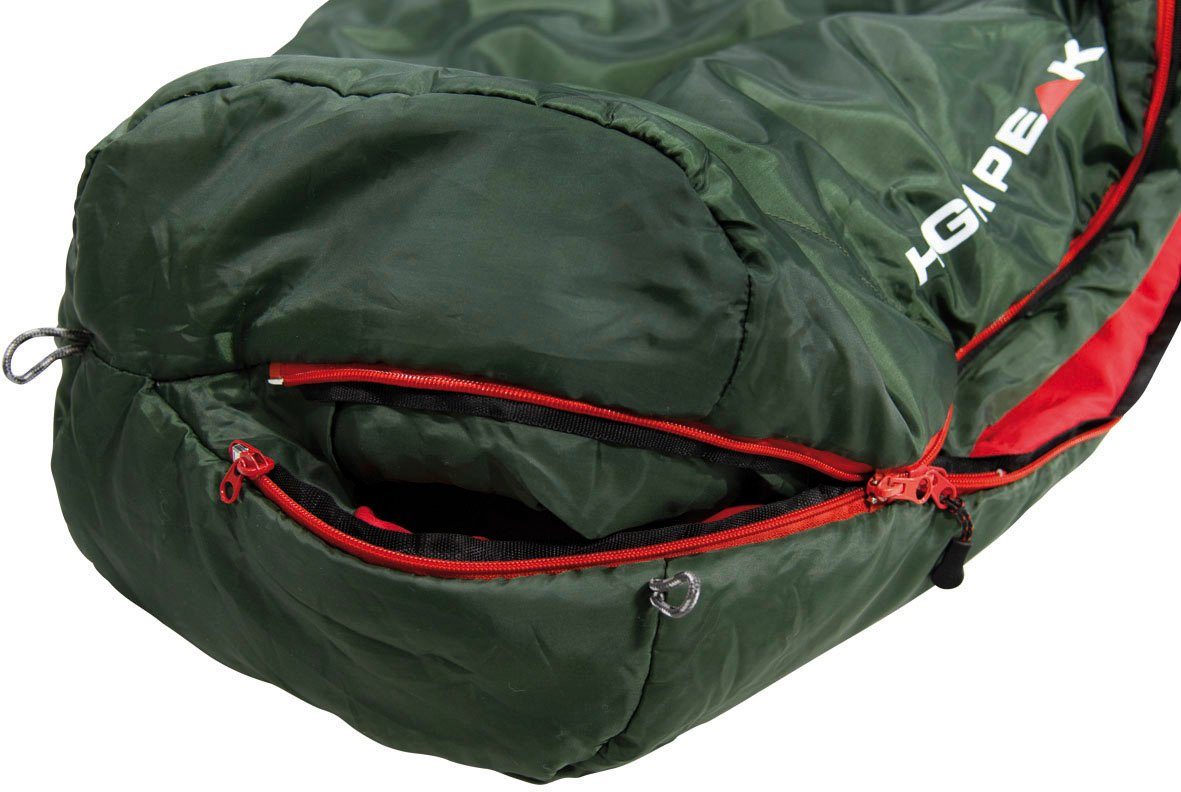 High Peak Mumienschlafsack Schlafsack Black Arrow Eco
