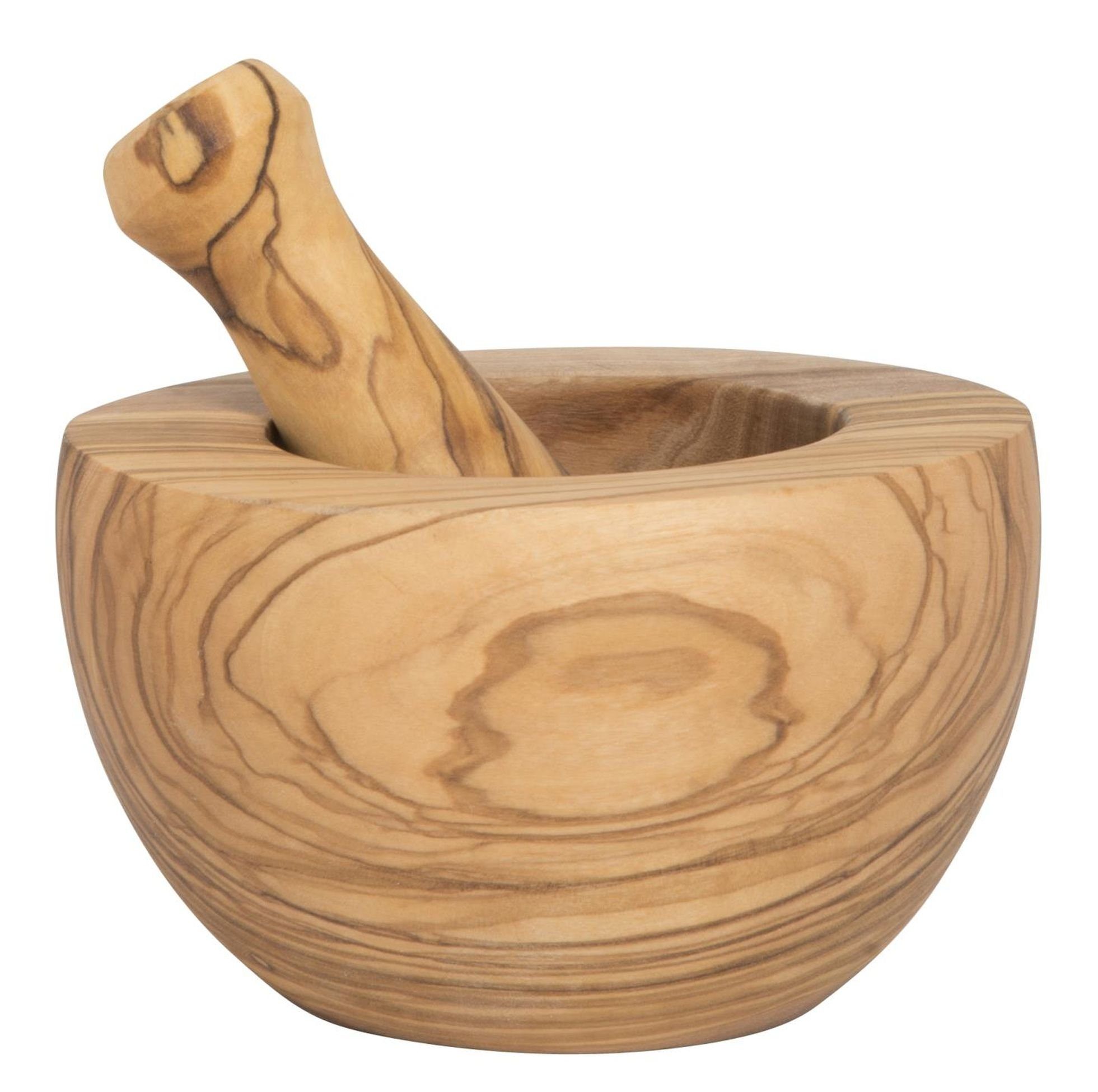 Ib Laursen Salz-/Pfeffermühle »Mörser Holz Holzmörser Olivenholz mit