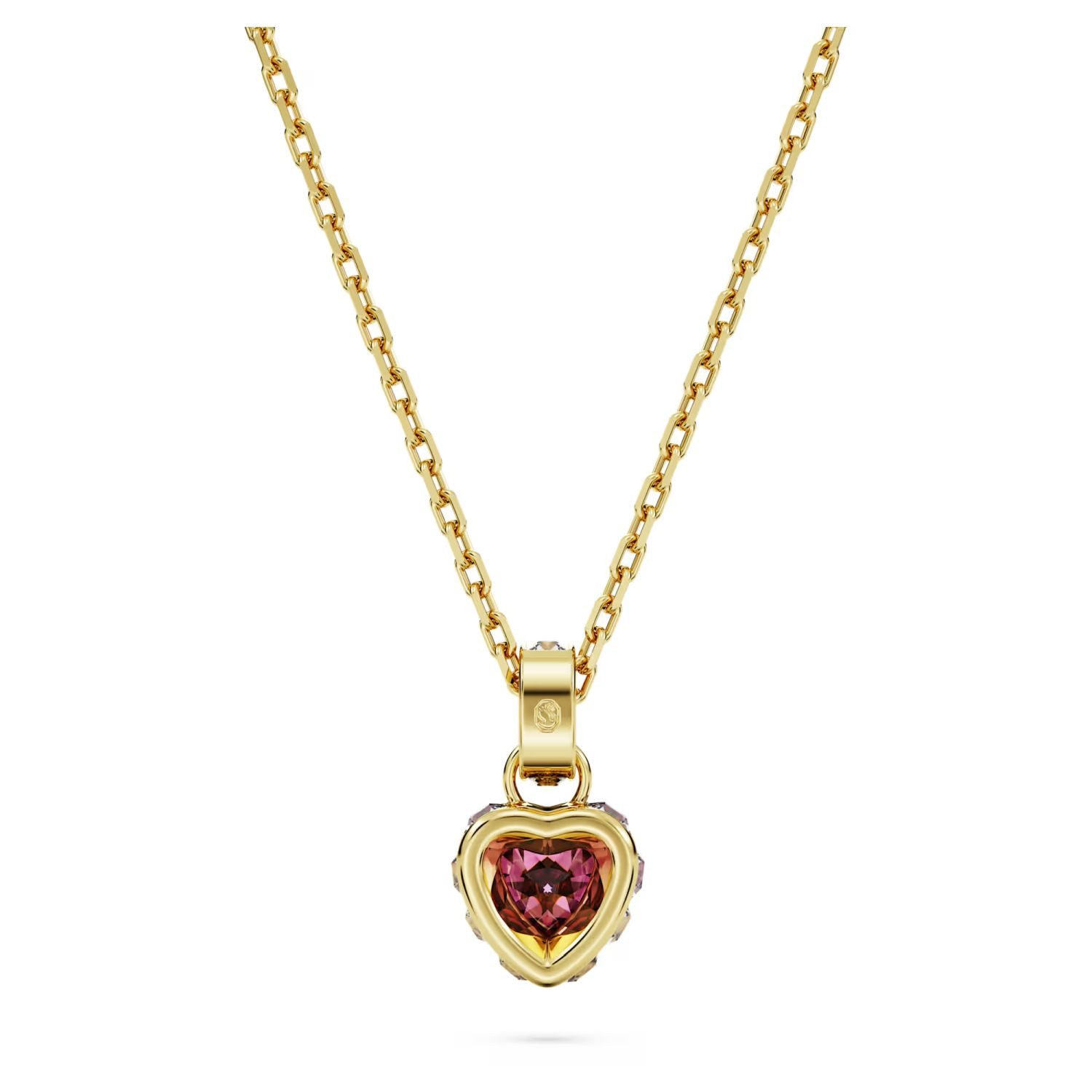 Swarovski Kette mit Anhänger rot...
