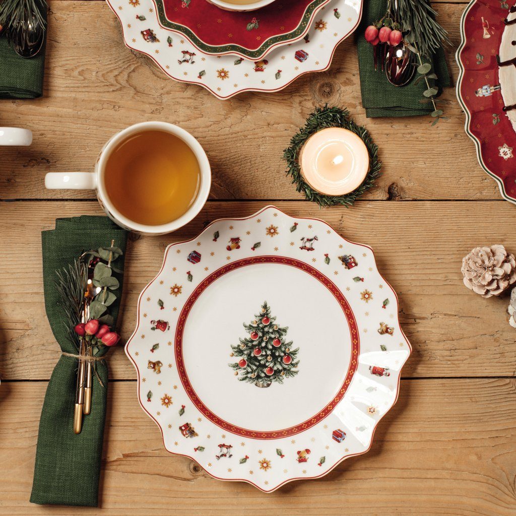 Villeroy & Boch Frühstücksteller Toy's Delight Fruehstuecksteller, (1 St), Premium Porcelain, 1 Stck, Handw., mikrow.sicher