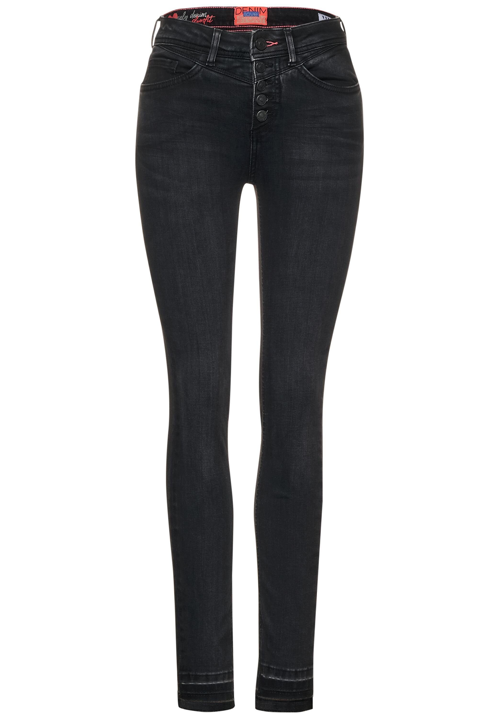 STREET ONE Slim-fit-Jeans. Reduzierter Preis € 46,20. Unverbindliche Preisempfehlung € 59,99