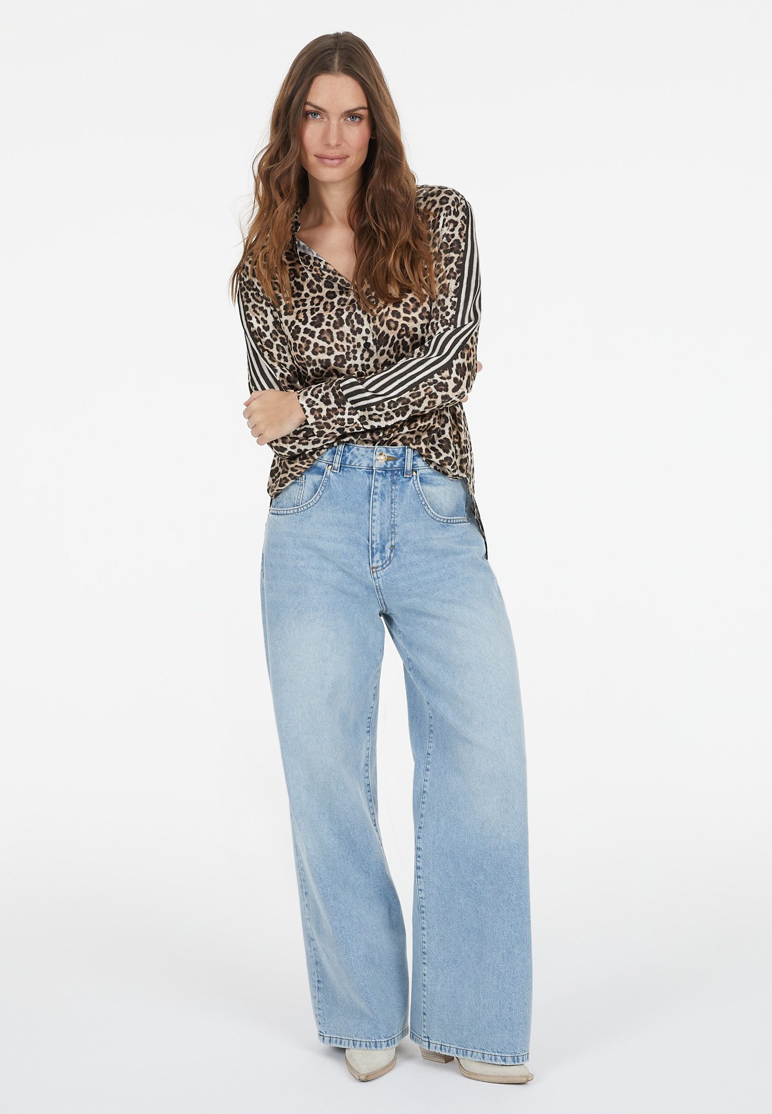MARC AUREL Weite Jeans mit weitem günstig online kaufen