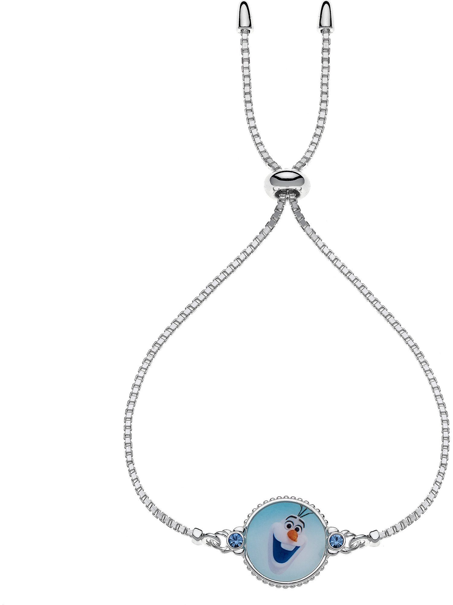 DISNEY Jewelry Silberarmband Disney Mädchen-Armband 925er Silber 2 Kristall, Modern