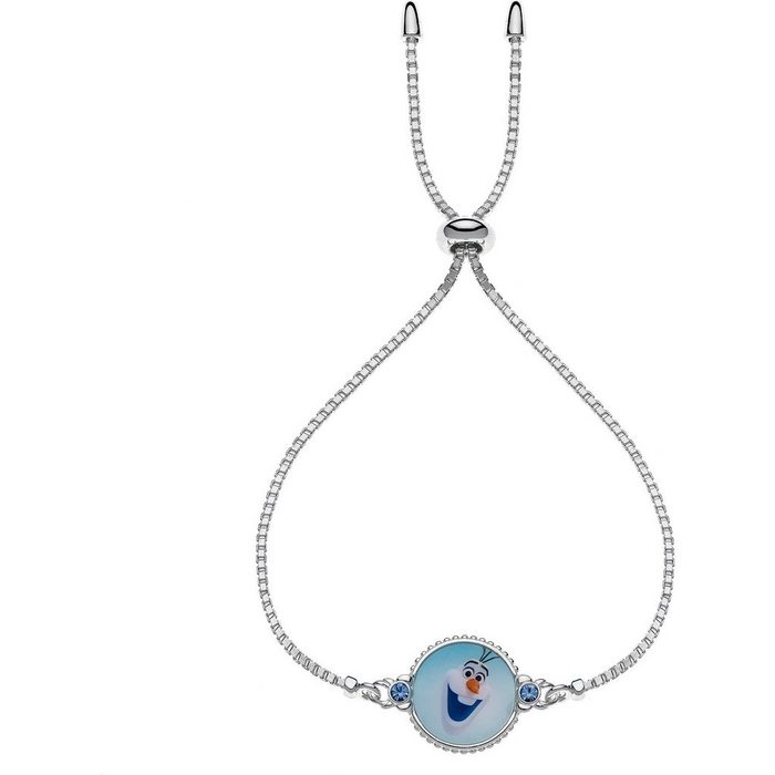 DISNEY Jewelry Armband Disney Mädchen-Armband 925er Silber 2 Kristall modern