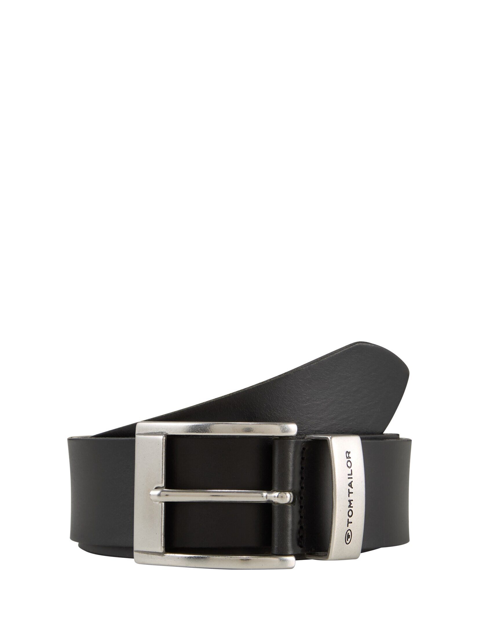 TOM TAILOR Ledergürtel Belts TTTOM Ledergürtel mit eckiger Dornschließe günstig online kaufen