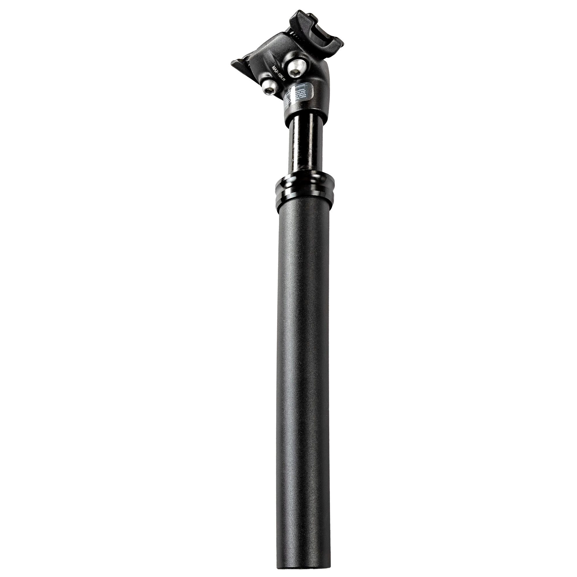 ZOOM Sattelstütze Federsattelstütze (350 mm27.2 mm, 1 St), Aluminium gefederte Sattelstütze Fahrrad E Bike einstellbar 350 mm