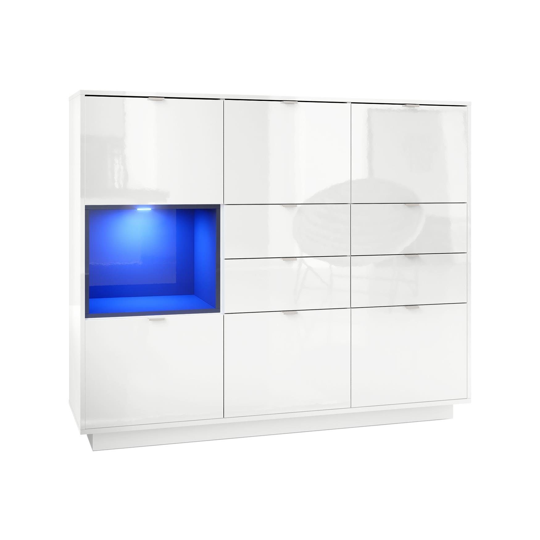 Vladon Highboard Metro V2 (Highboard, mit günstig online kaufen
