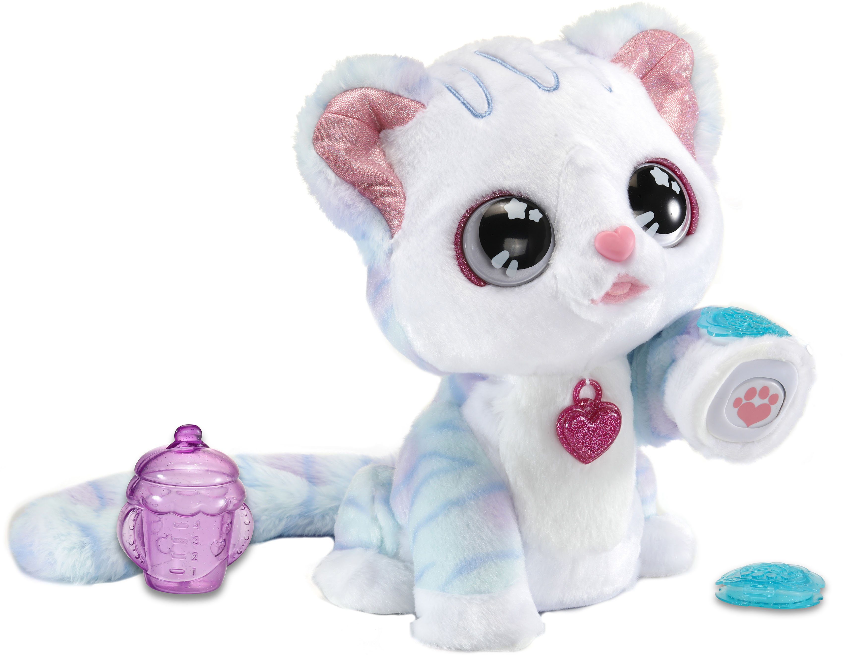 Glamour, und KidiFriends, die Vtech® Plüschfigur Glitzerkatze, mit Soundeffekten Licht-