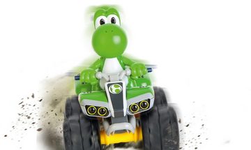 Carrera® Spielzeug-Quad RC Mario Kart Ferngesteuert Yoshi Quad ab 6 Jahren 9 km/h