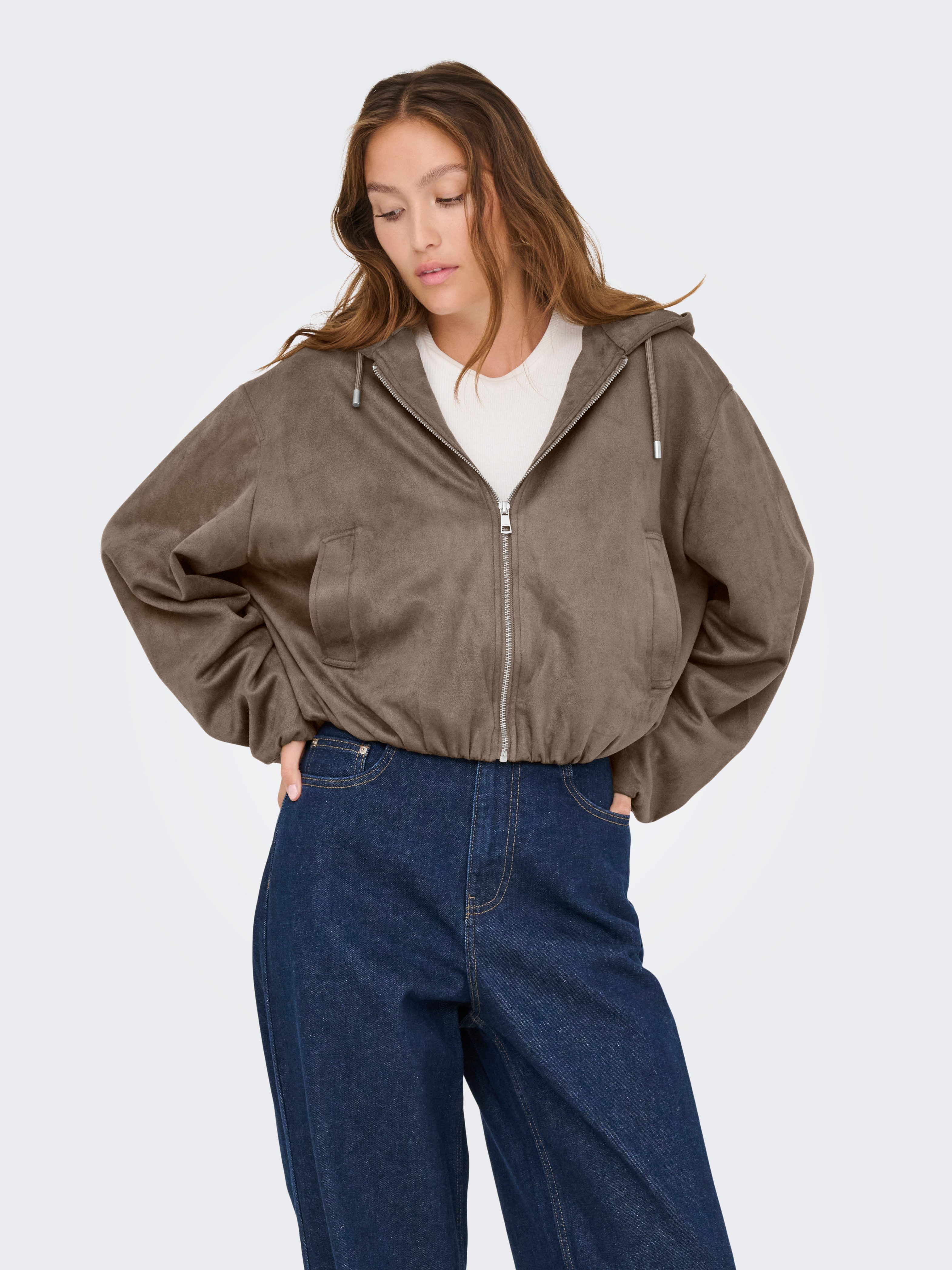 ONLY Outdoorjacke ONLDIANE LIFE FAUX HOOD günstig online kaufen