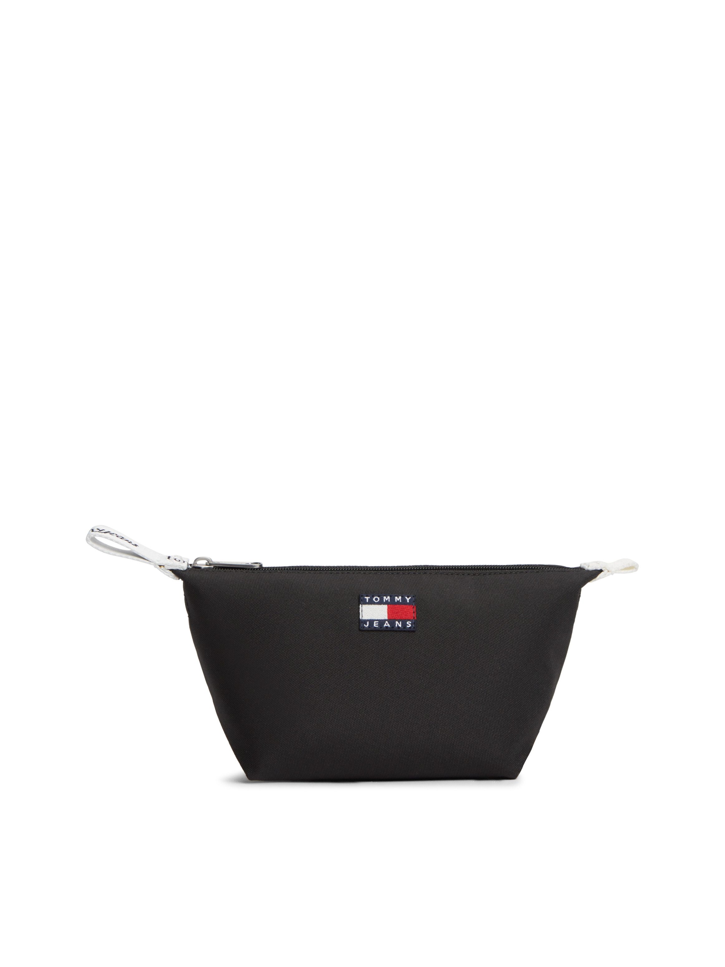 Tommy Jeans Kulturbeutel TJW ESS DAILY WASHBAG, Unisex Kulturtasche, Waschbeutel mit Logo-Aufnäher