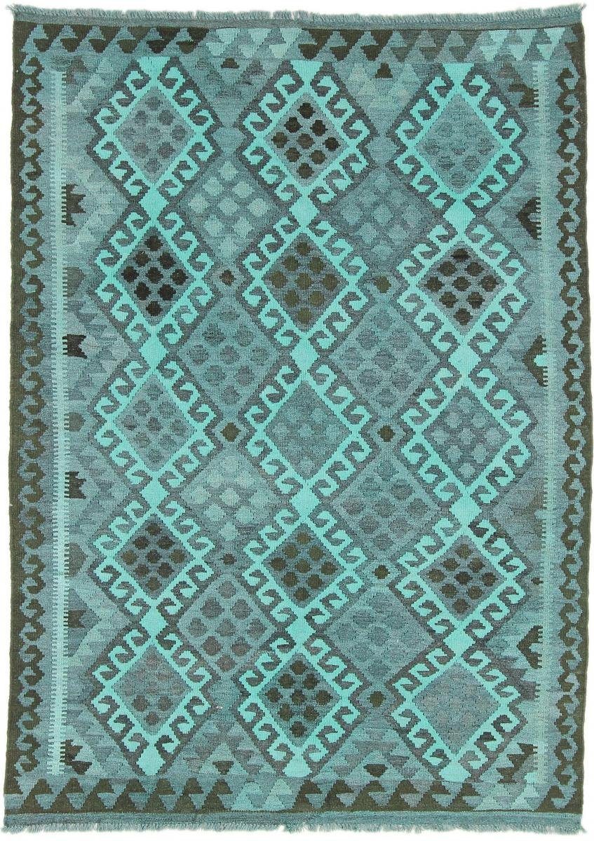 Orientteppich Kelim Afghan Heritage Limited 134x185 Handgewebter Moderner, Nain Trading, rechteckig, Höhe: 3 mm