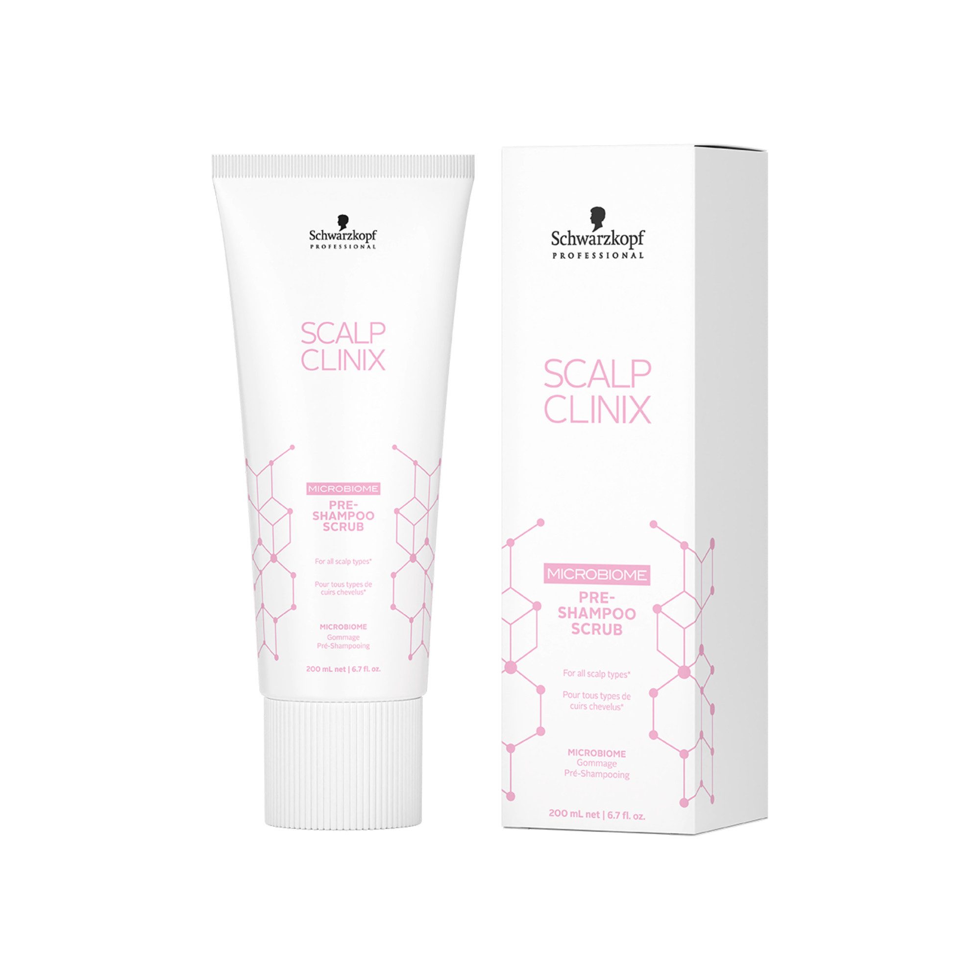 Schwarzkopf Professional Haarshampoo Schwarzkopf Professional Scalp Clinix Pre-Shampoo Scrub 200 ml, 1-tlg., Reduziert Haarbruch sichtbar bereits nach wenigen Anwendungen