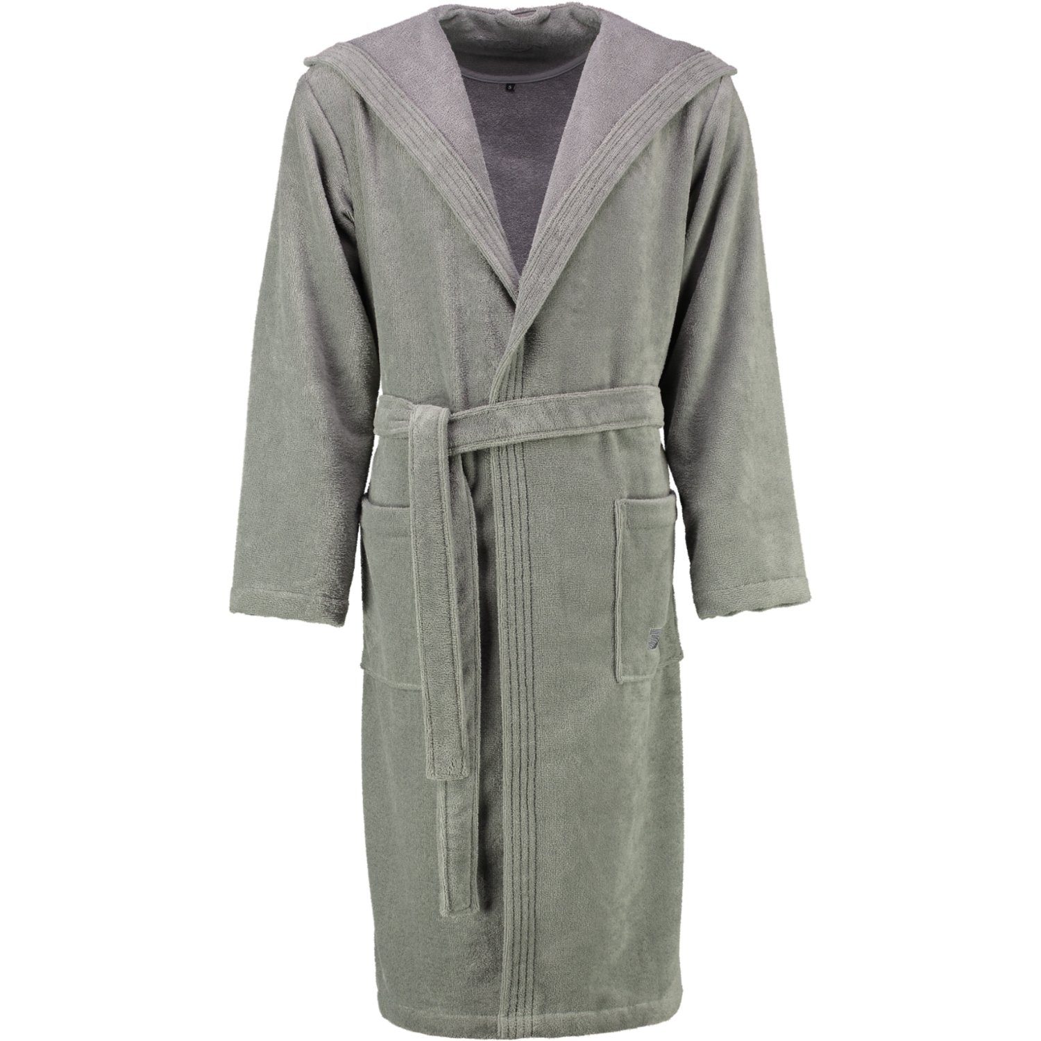 Vossen UnisexBademantel Lynn Kapuze Velours, Kapuze, 50 Baumwolle, 50 Polyester, Besonders