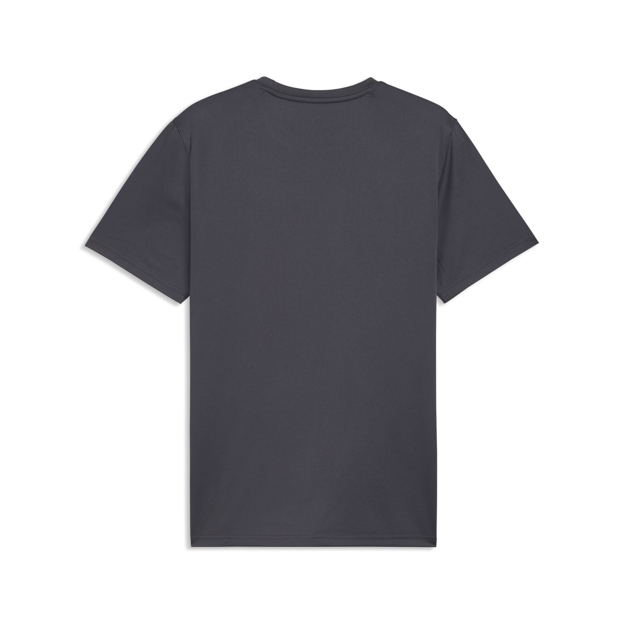 PUMA Trainingsshirt M TAD ESSENTIALS SOLID CAT TEE (CF BIG CAT) Regular Fit, Kurzarm, für Fitness-Workout, mit DryCELL Technologie