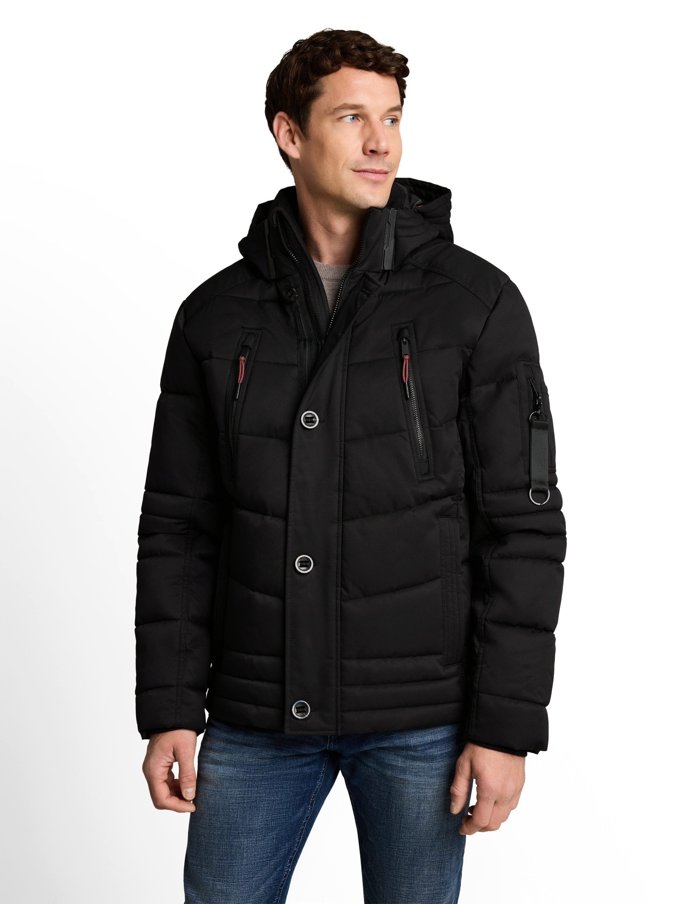 TOM TAILOR Steppjacke mit Kapuze