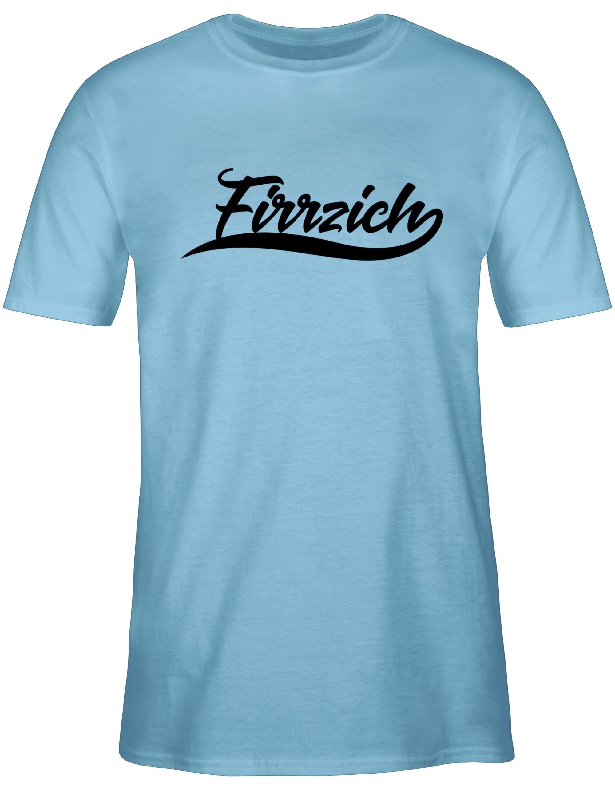 Shirtracer Hellblau Geburtstag Firrzich 40. T-Shirt 3