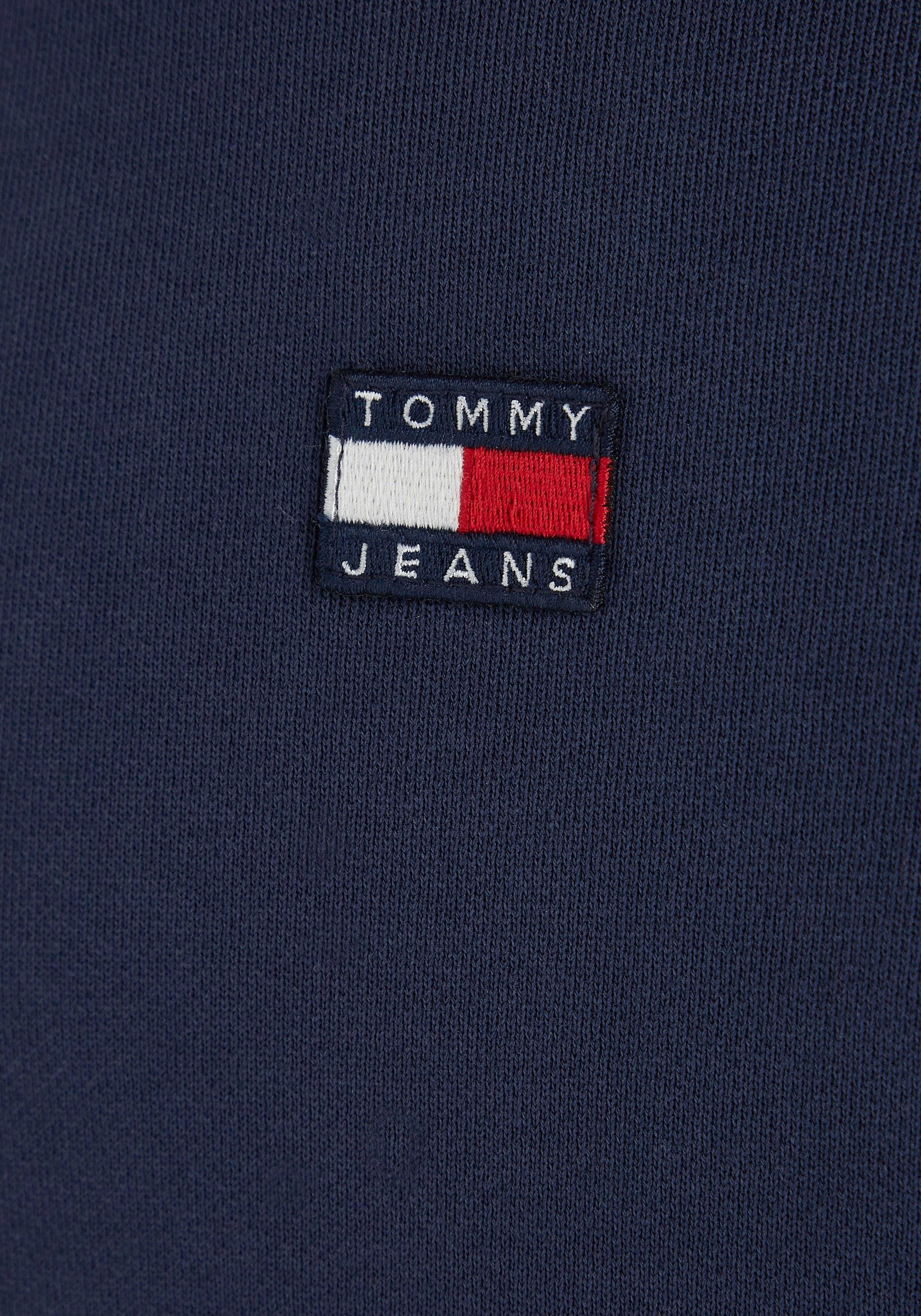 Tommy Jeans Sweatshirt TJM Jeans CREW BADGE Tommy XS Navy Twilight mit Stickerei RLX