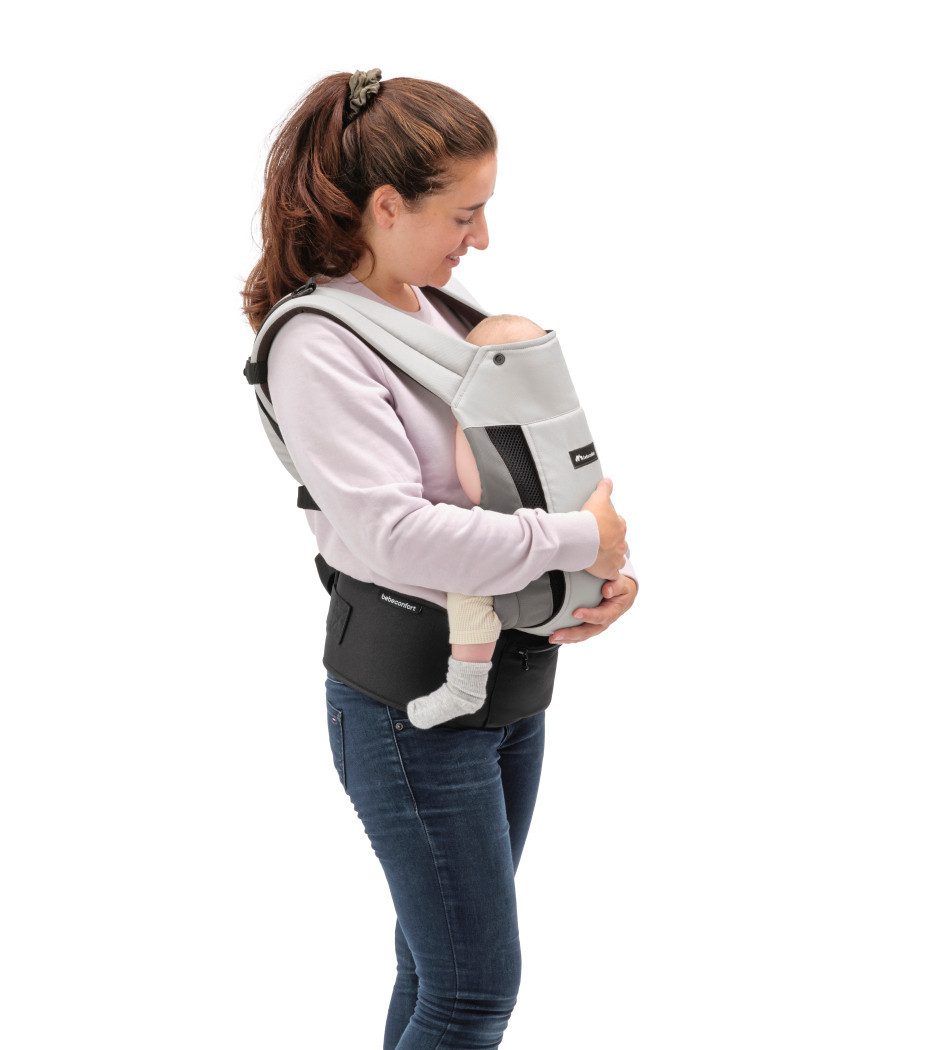 Bebeconfort Babytrage Bebeconfort PhysioNest Babytrage, Ergonomische Bauchtrage, nutzbar ab, Physiologisch geformter Sitz Wächst mit dem Kind mit Bequemes Tragen …