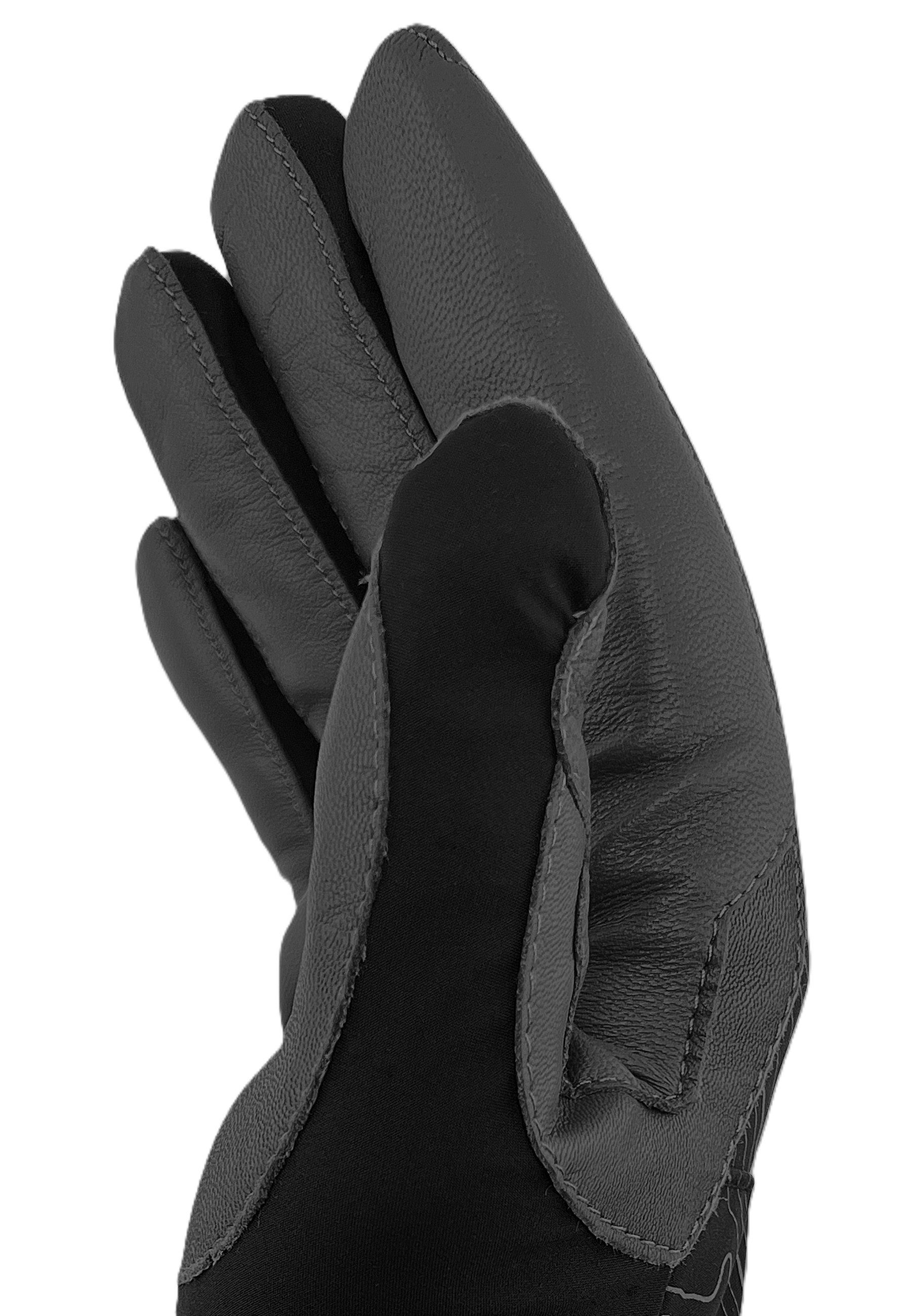 KESSLER Lederhandschuhe Modell Hafjell (Paar, 1-St., Handschuhe) waterproof eVent® BIO membrane, PRIMALOFT® Gold insulation