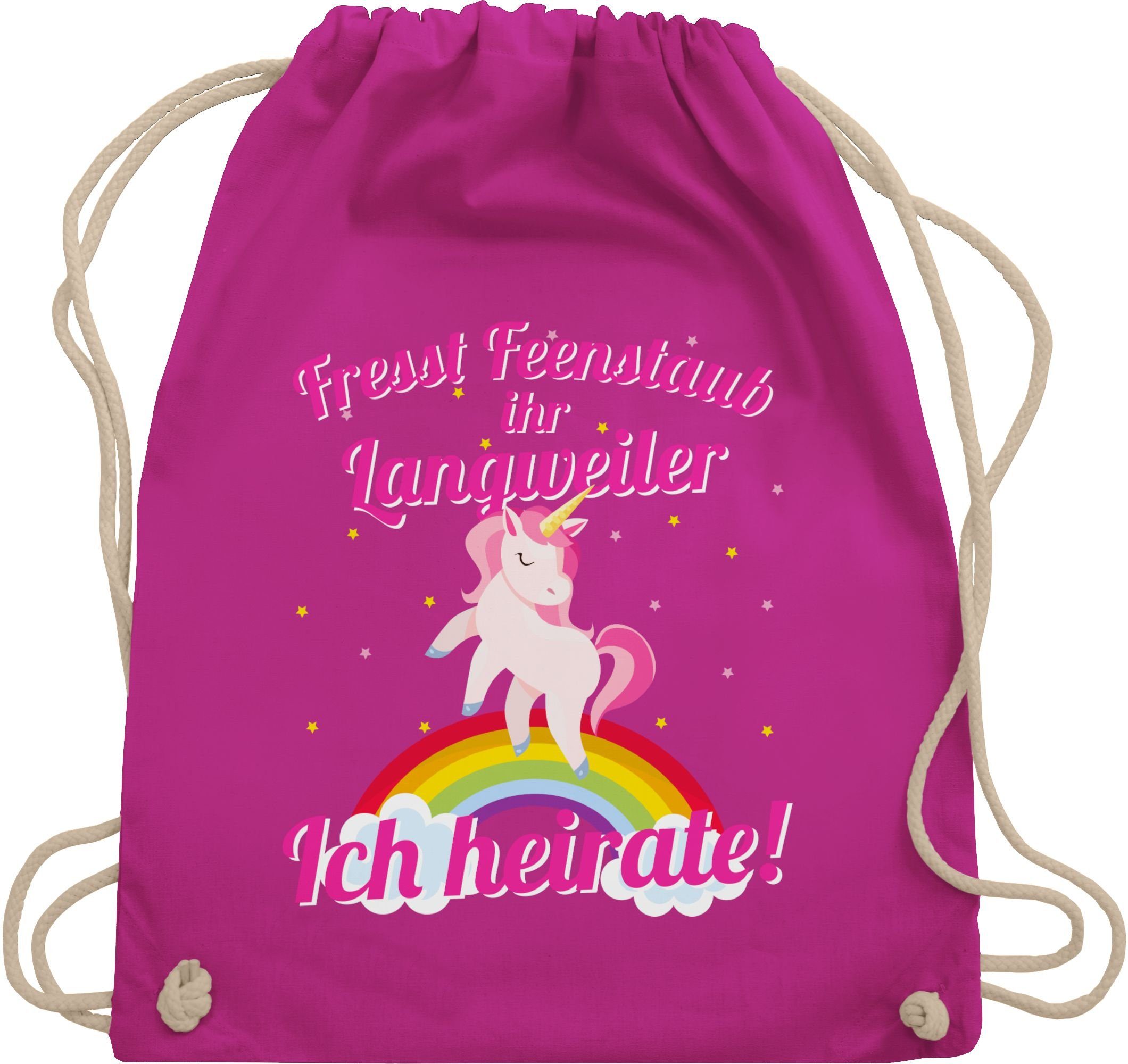 Turnbeutel Fresst Feenstaub ihr Langweiler Ich heirate!