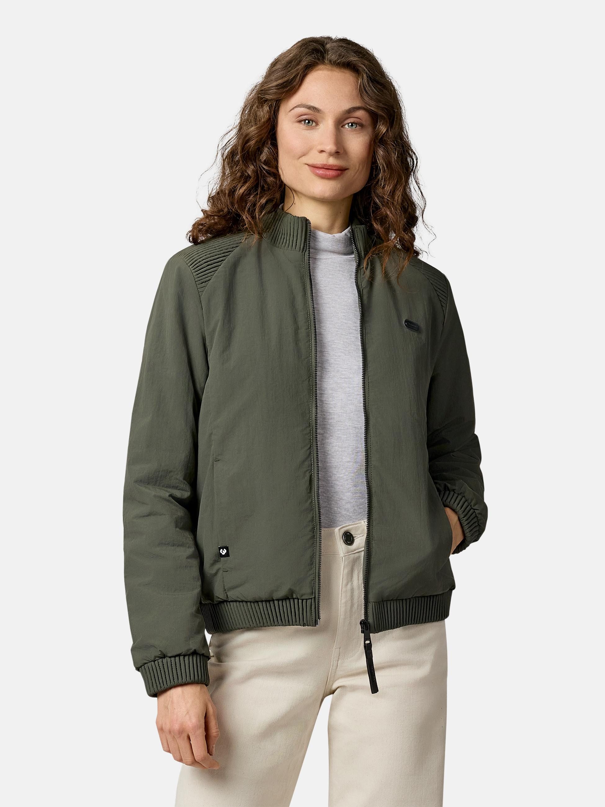 Ragwear Winterjacke Chenna Warm YOUMODO Warme Pufferjacke mit elastischen Bündchen