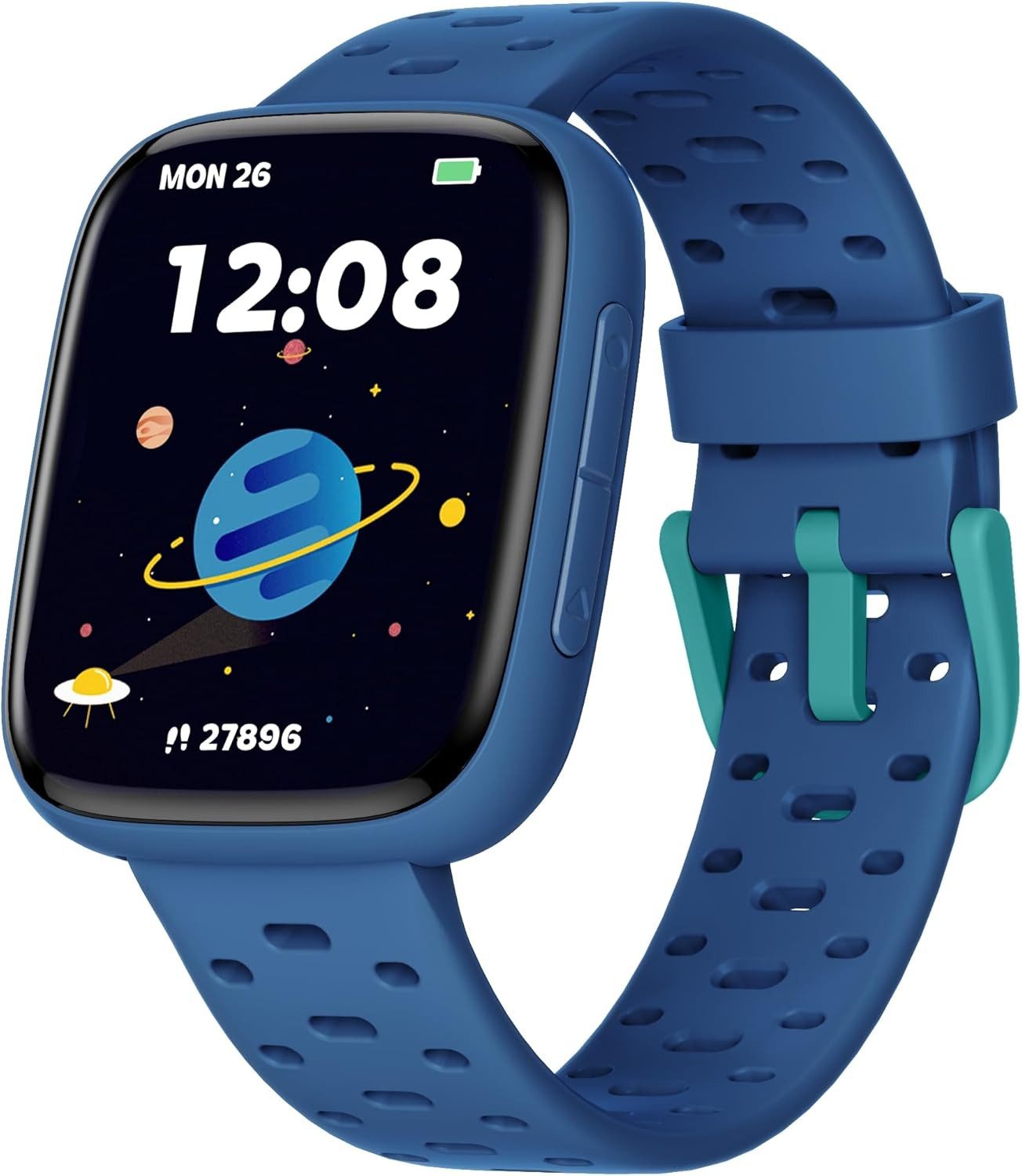 TICTIKY BW03 Smartwatch (4,6 cm, sim-karte), Kinder Smartwatch AMOLED